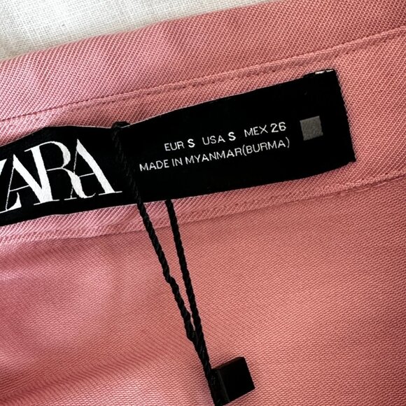ZARA RELAXED FIT OVERSHIRT SHIRT / JACKET - Picture 7 of 9